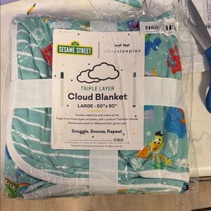 Sesame Street Cloud Blanket - NIB